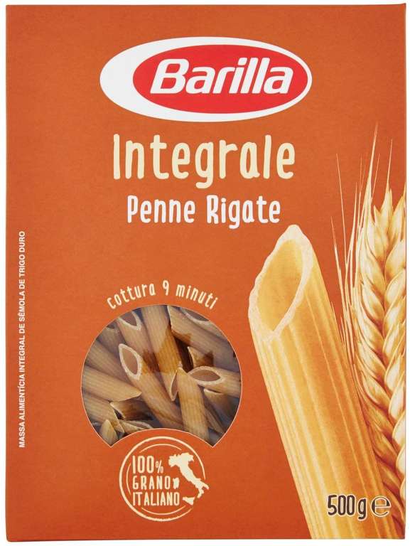Barilla Penne Rigate Integrali - 500gr