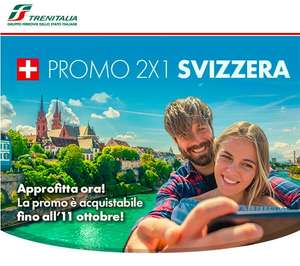 2x1 Biglietti Italia - Svizzera Trenitalia