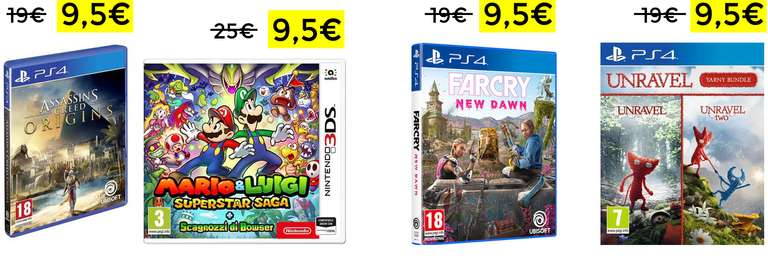 Mario & Luigi Superstar 3DS PS4 9,5€