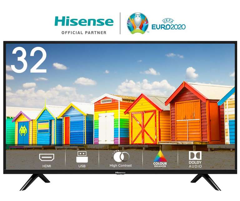 TV LED 32" Hisense HD 120€