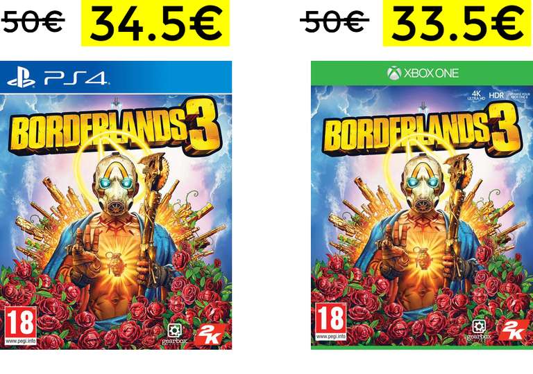 Borderlands 3 PS4-ONE