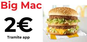 Big Mac a soli 2€ - tramite app