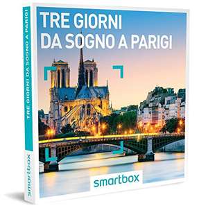 Smartbox - Tre Giorni Da Sogno a Parigi - 15 Soggiorni In Hotel 3* e 4*, Cofanetto Regalo