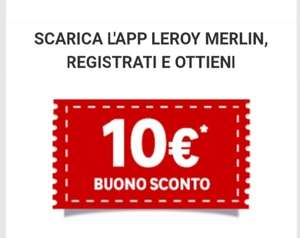 Buono Sconto da 10€ Leroy Merlin