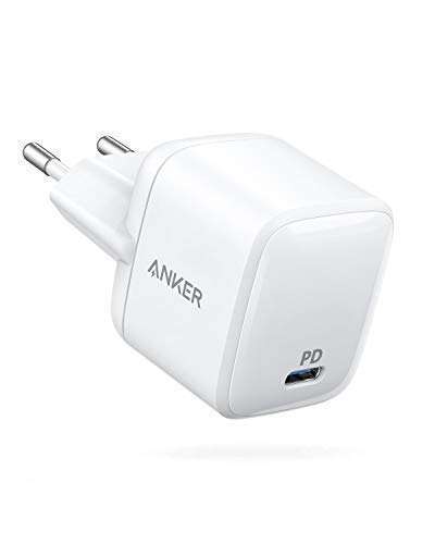 Anker Caricatore da Muro USB C Ultra Compatto Power Delivery da 30 W, PowerPort Atom PD 1 [tecn. GaN]