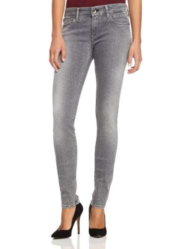 Replay - Jeans slim fit, donna- colore grigio (Grey Denim), taglia W26/L30 (taglia produttore 26/30)