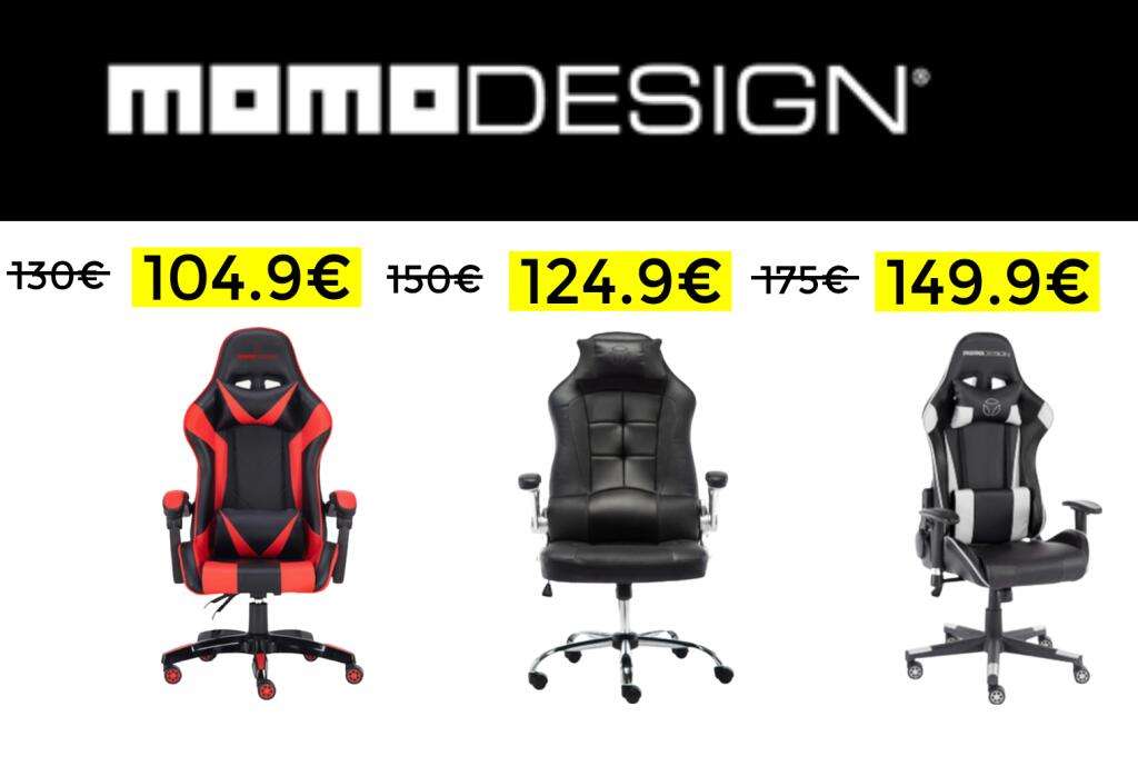 Prezzoni sedie Gaming MOMO design su Unieuro »