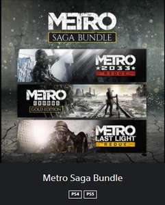 Metro Saga Bundle PS4 e PS5
