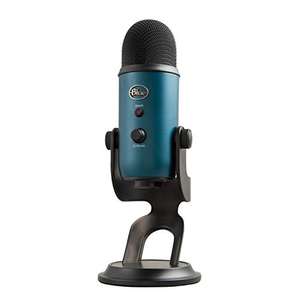Blue Yeti, microfono USB per registrazione e streaming su PC e Mac, 3 capsule del condensatore, 4 modalità di rilevamento