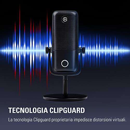 Microfono Elgato Wave 1 [USB a condensatore]