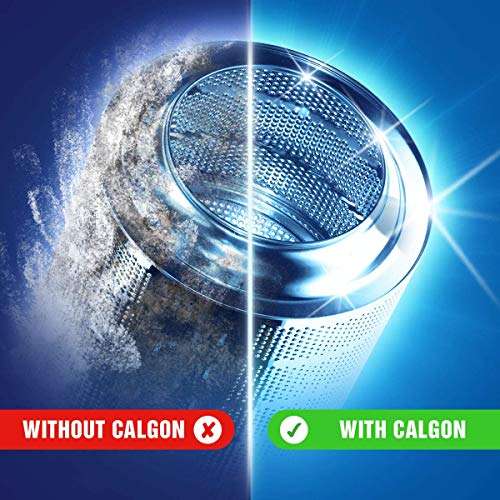 Calgon Powerball Tabs Anticalcare Lavatrice 3 in 1 [1 Confezione da 30 Pastiglie]