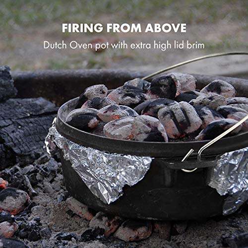 Klarstein Hotrod 60 Dutch Oven Pentola in Ghisa [5,7 Litri]