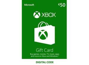 Xbox Live Gift Card 50 EURO