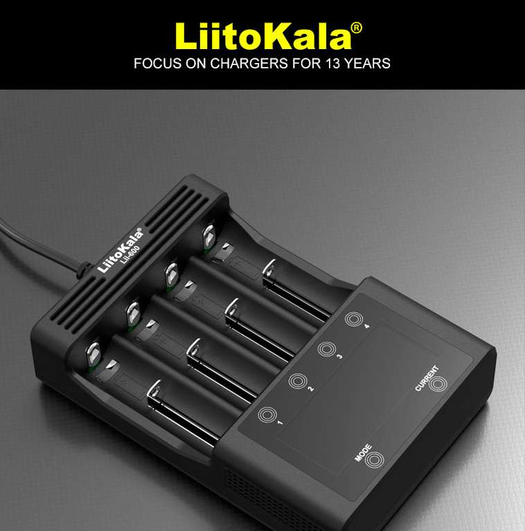 Carica batterie al litio - [LiitoKala Lii-600]