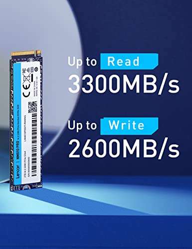 Lexar NM610PRO SSD 1TB [ 3300 Mb in lettura e 2600mb in scrittura]