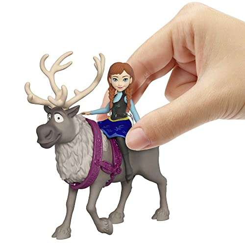 [Disney Frozen] Bambola di Anna snodata e Renna Sven Ispirati al Film