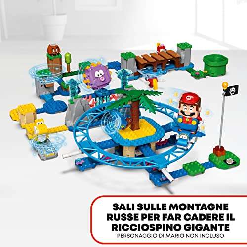 LEGO - Super Mario spiaggia del Ricciospino gigante [Espansione, 71400]