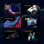 WEMAX Nova 4K UHD Proiettore laser - Android TV - Proiettore intelligente dal raggio ultra corto