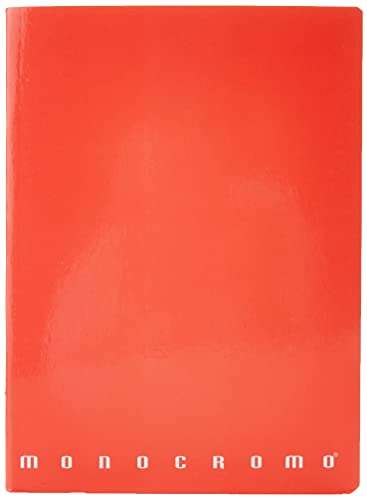 Pigna Monocromo - Conf. 10 Quaderni A5, colori assortiti, quaderni a righe con margine