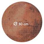 Clementoni - Puzzle del pianeta Marte 500 pezzi [50 cm, Round Space Collection-Mars, 35107]