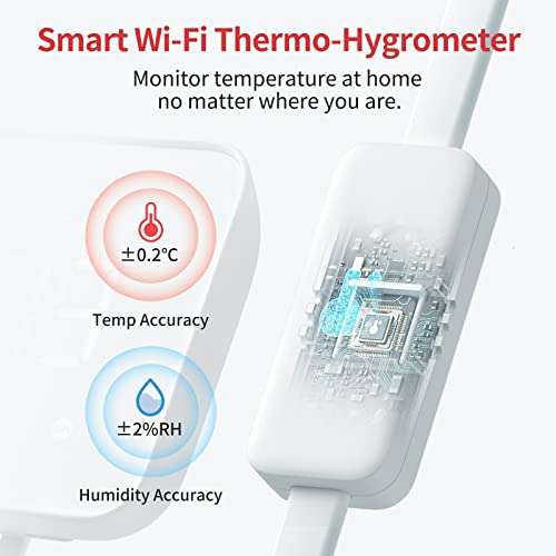 SwitchBot Hub 2 [Termometro di WiFi, Igrometro, Telecomando con IR]