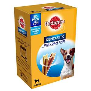 Pedigree Dentastix Snack pack da 56 Stick ( per cani di peso 5-10kg)