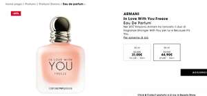 ARMANI In Love With You Freeze Eau De Parfum 50 ml per lei