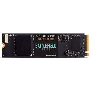 WD_BLACK SN750 SE 500 GB NVMe SSD Battlefield 2042 PC Game Code Bundle, con velocità di lettura fino a 3.600 MB/sec
