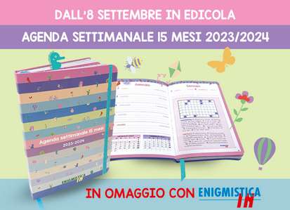 Agenda 2023/24 in omaggio con Enigmistica IN [in edicola]