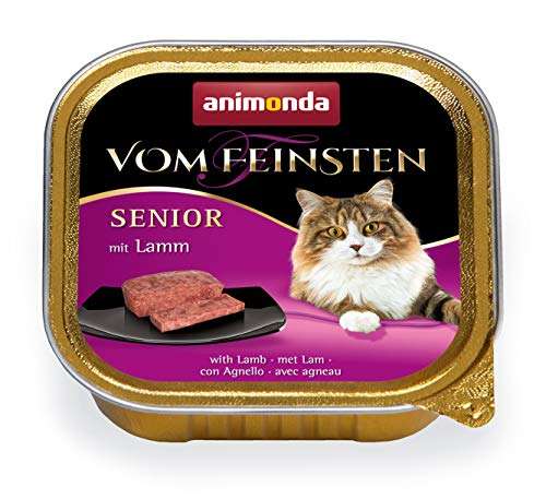 Animonda Senior - alimento umido per gatti anziani, con agnello | 32 x 100 g [Prenotabile]