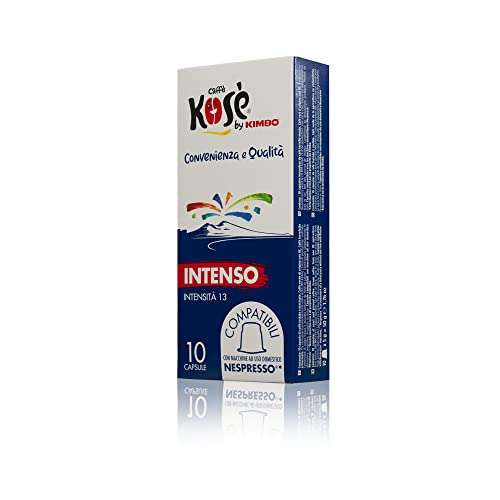 Kosè by Kimbo - Caffè intenso [100 capsule, intensità 13/13]