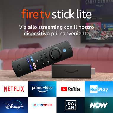 In offerta da Unieuro tutte le Fire TV Stick [a partire da 19,9€]