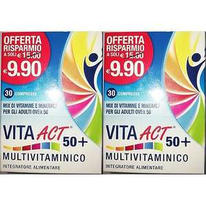 ACT Vita 50 + Multivitaminico - 30 Capsule Compresse (confezione da 2)