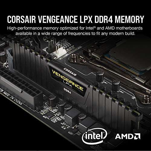 Corsair vengeance - RAM DDR4 da 32GB [2 x 16GB, 3200MHz]