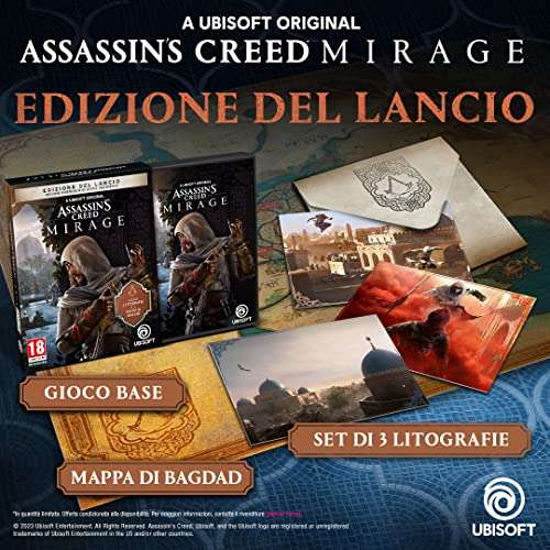 [PS5] Assassin's Creed Mirage Launch Edition (gioco fisico)