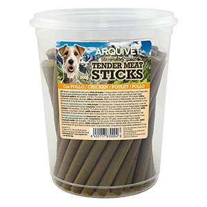 Arquivet Tender Meat Sticks al Pollo 500g | Snack Semi-Morbidi per cani, per la cura dei denti