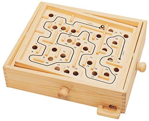 Labirinto in legno [30 x 25,5 cm]