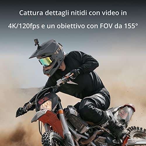 DJI Action 2 Dual Screen Combo, Action Cam 4K [con Modulo di Alimentazione, FOV di 155°, per sport di azione]