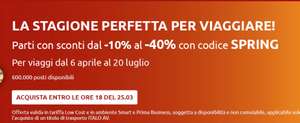 ITALO Treni Sconti dal 10% al 40% ( Viaggia dal 6 aprile al 20 Luglio)
