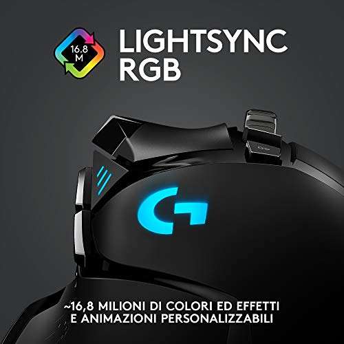 Logitech G502 Mouse Gaming Wireless LIGHTSPEED
