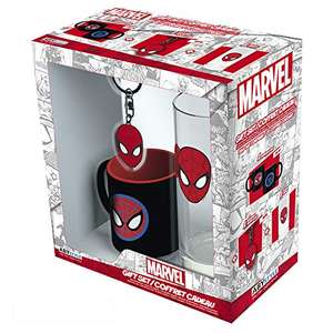 Bundle Marvel - Spider Man (bicchiere, portachiavi e mini tazza) [Prenotabile]