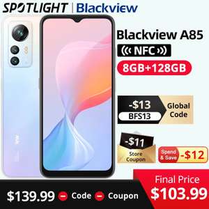 Blackview A85 smartphone with [50MP camera]