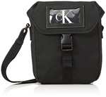 Calvin Klein Jeans Cargo Flap Reporter18 borsa tracolla (uomo, nero, taglia unica)