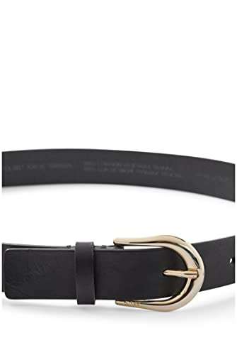 Hugo Boss - Cintura Carol Donna in pelle di vacchetta [90 x 3 x 0.5 cm]