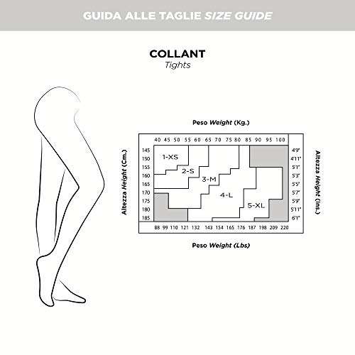 Goldenpoint Donna Collant Fantasia Geometrica [TAGLIA S-M]