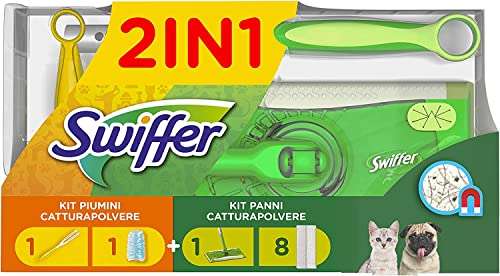 Swiffer Duster&Dry cattura polvere - maxi formato, Kit limited edition