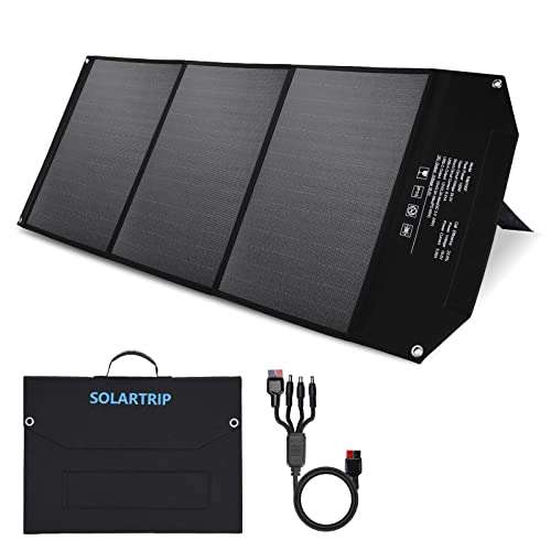 Pannello solare pieghevole da 100 W - Caricabatterie solare portatile