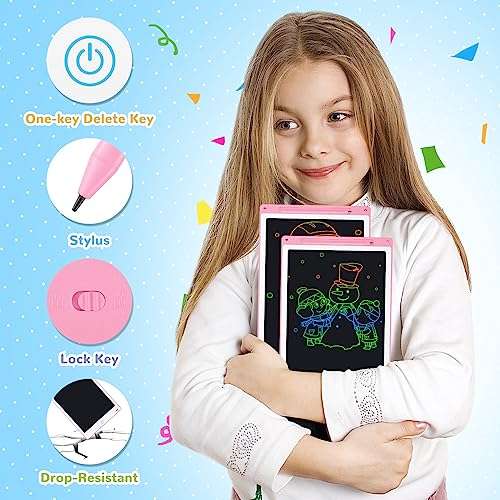 2X Tavoletta Grafica LCD per bambini da 8,5" (con accessori)