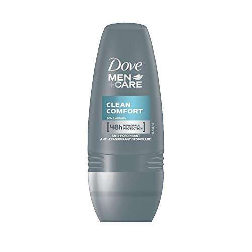 Deodorante Uomo Dove Men+Care Clean Comfort Roll-On [6 pezzi da 50ml]