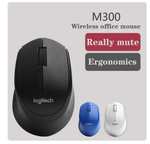 Logitech M330 | Mouse Wireless Silenzioso 1000 DPI | Ottico 2.4GHz, ricevitore USB